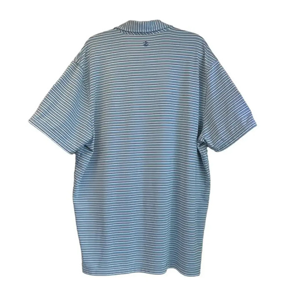 IZOD GOLF With Stretch Mens Size XL Blue/Green Short Sleeves Top Style: 481224 - Picture 2 of 13